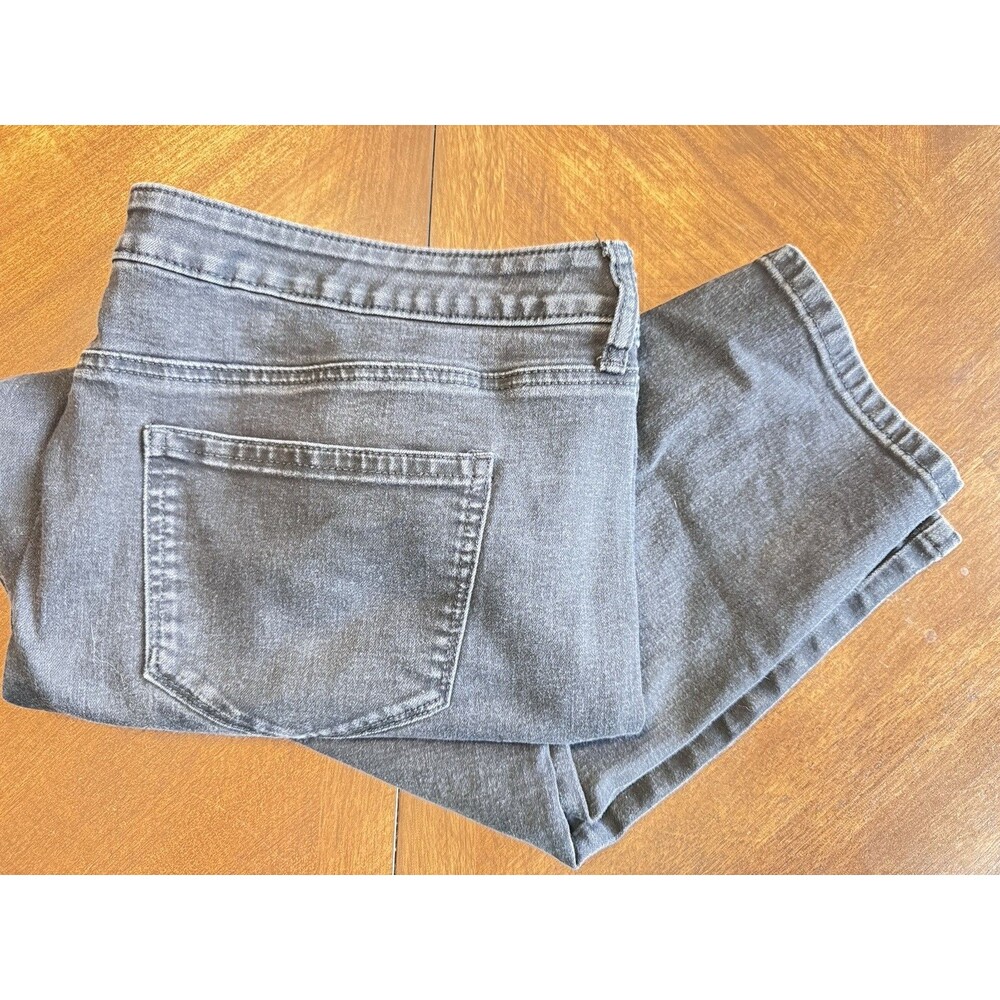 Women’s Plus Size EVRI High-Rise Skinny Black Jeans Cotton Blend Size 22W Plus